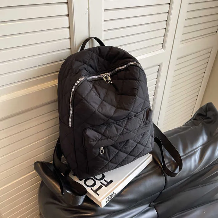 حقيبة ظهر نسائية نايلون كاجوال عصرية جديدة - New Fashion Casual Nylon Women Backpack