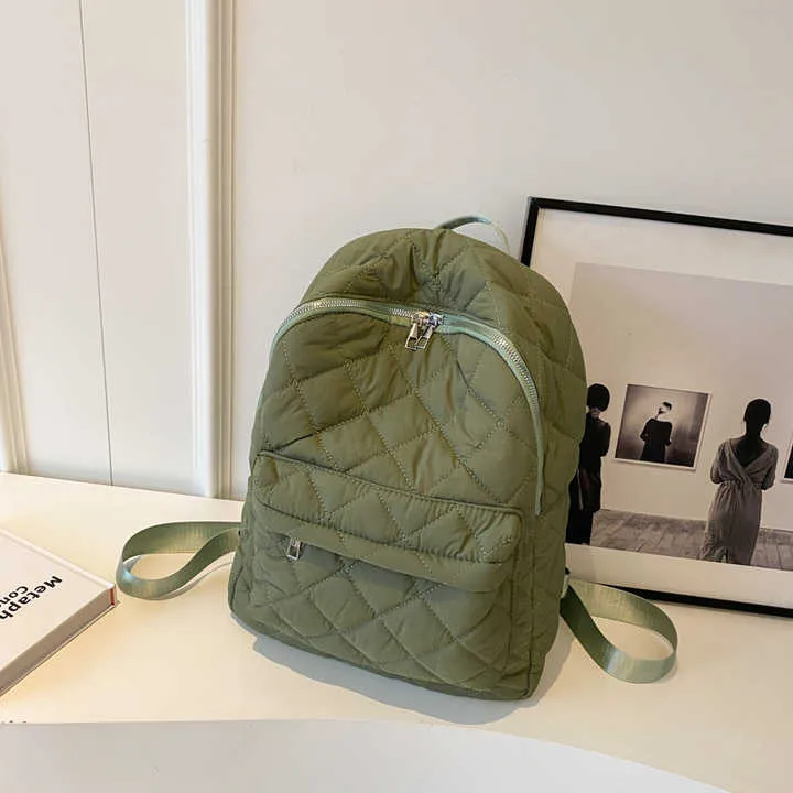 حقيبة ظهر نسائية نايلون كاجوال عصرية جديدة - New Fashion Casual Nylon Women Backpack