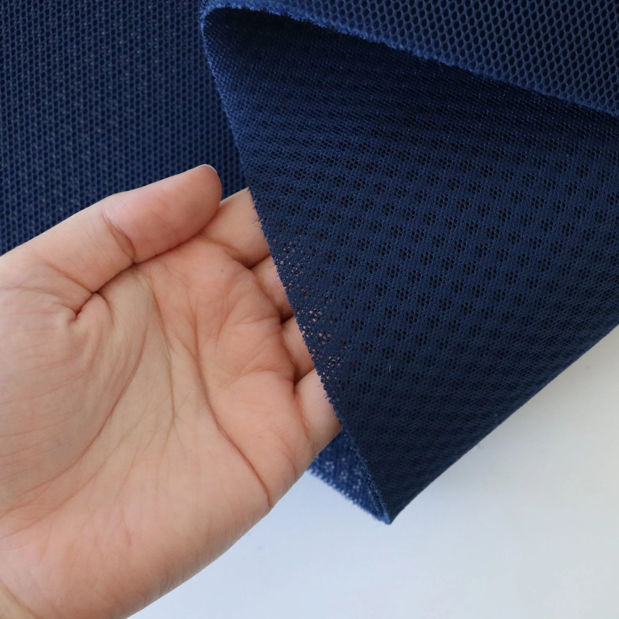 1 Yard Cut: Navy Air Mesh