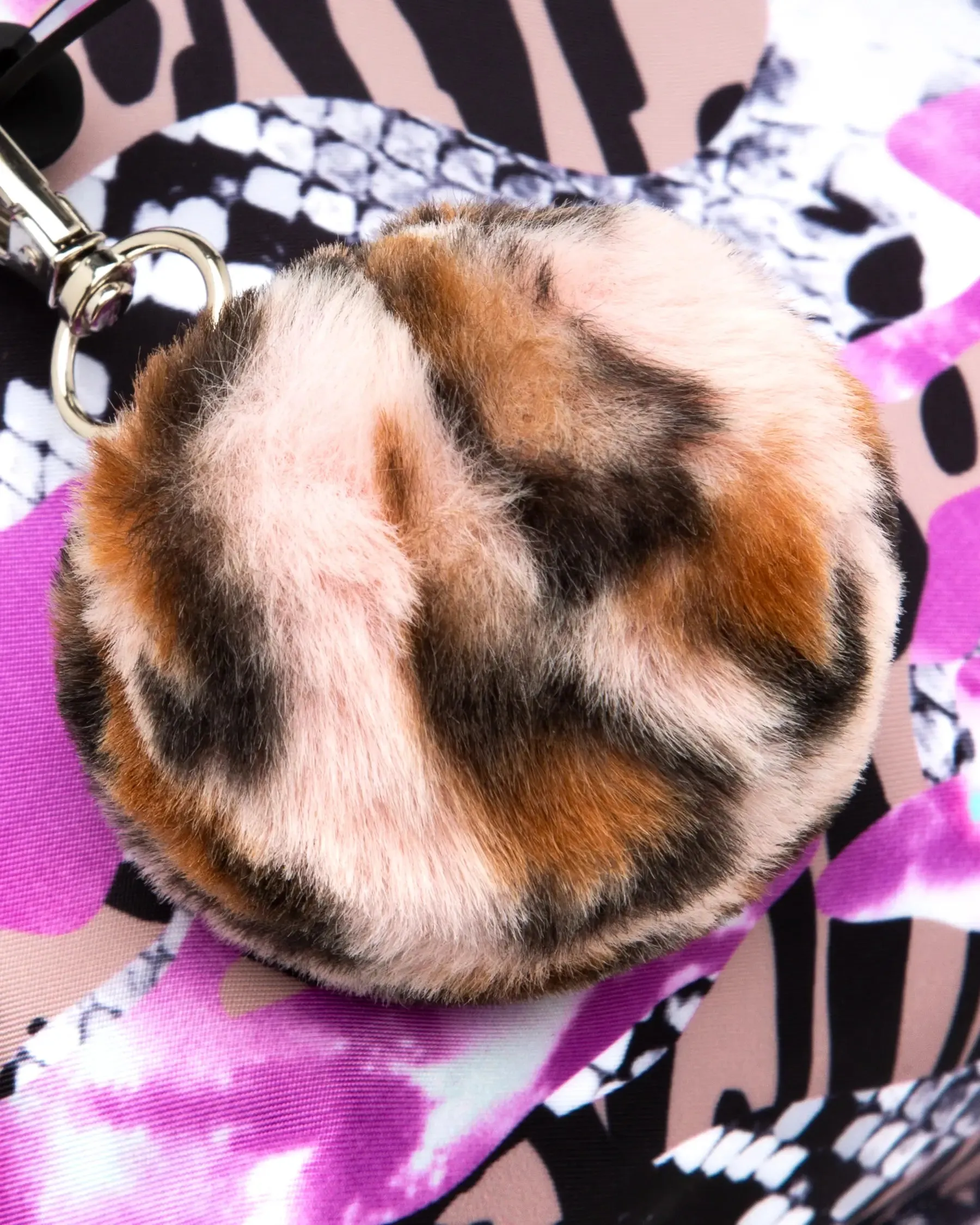 Animal Backpack in Violet & Multi