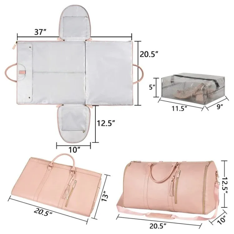 APJ990 Large Capacity Travel Portable Folding Luggage Bag Outdoor Storage Fitness Bag