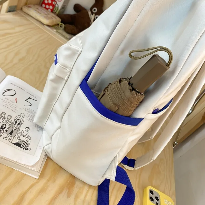 Back to school backpack Deanwangkt Fashion Waterproof Nylon Backpacks Shoulder Bag Female Big Travel For Teenage Girl Bag Mochilas