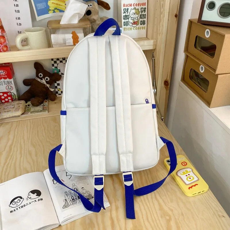 Back to school backpack Deanwangkt Fashion Waterproof Nylon Backpacks Shoulder Bag Female Big Travel For Teenage Girl Bag Mochilas
