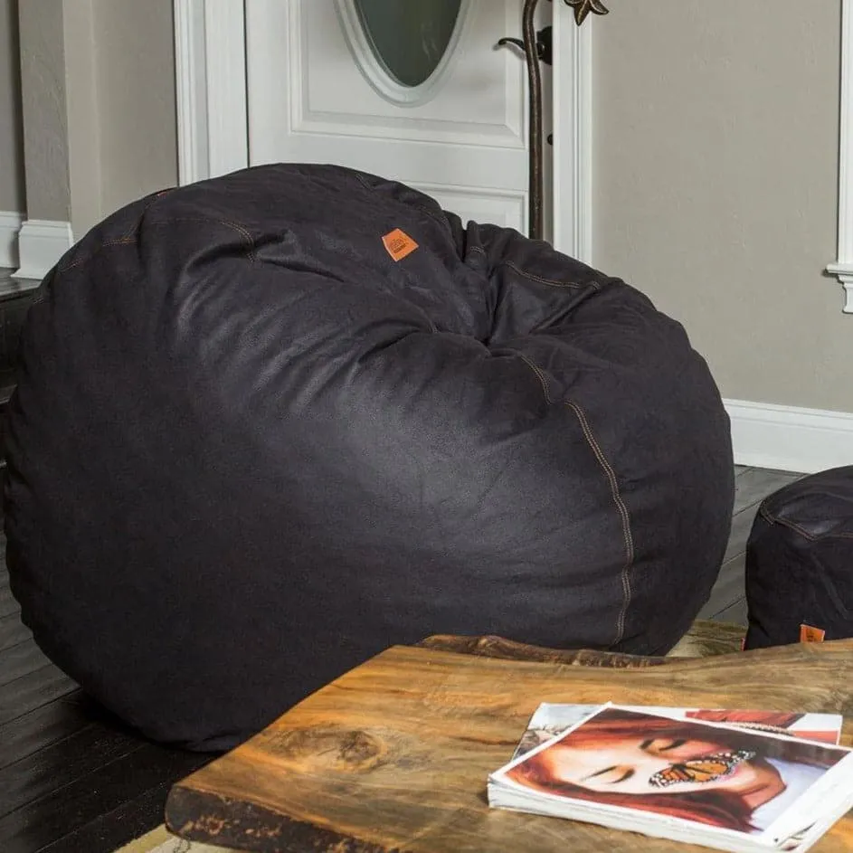 Bean Bag - Queen - Faux Leather