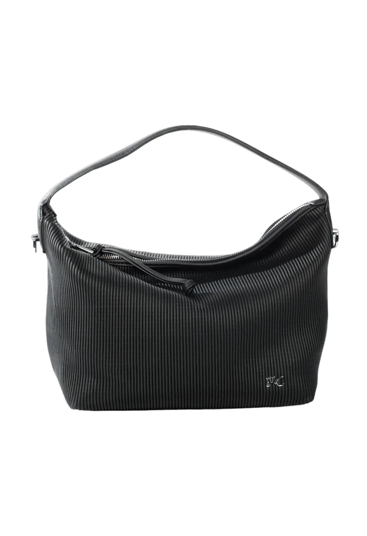 BLACK SATCHEL HANDBAG
