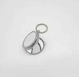 Compact Mirror Keychain for Sublimation