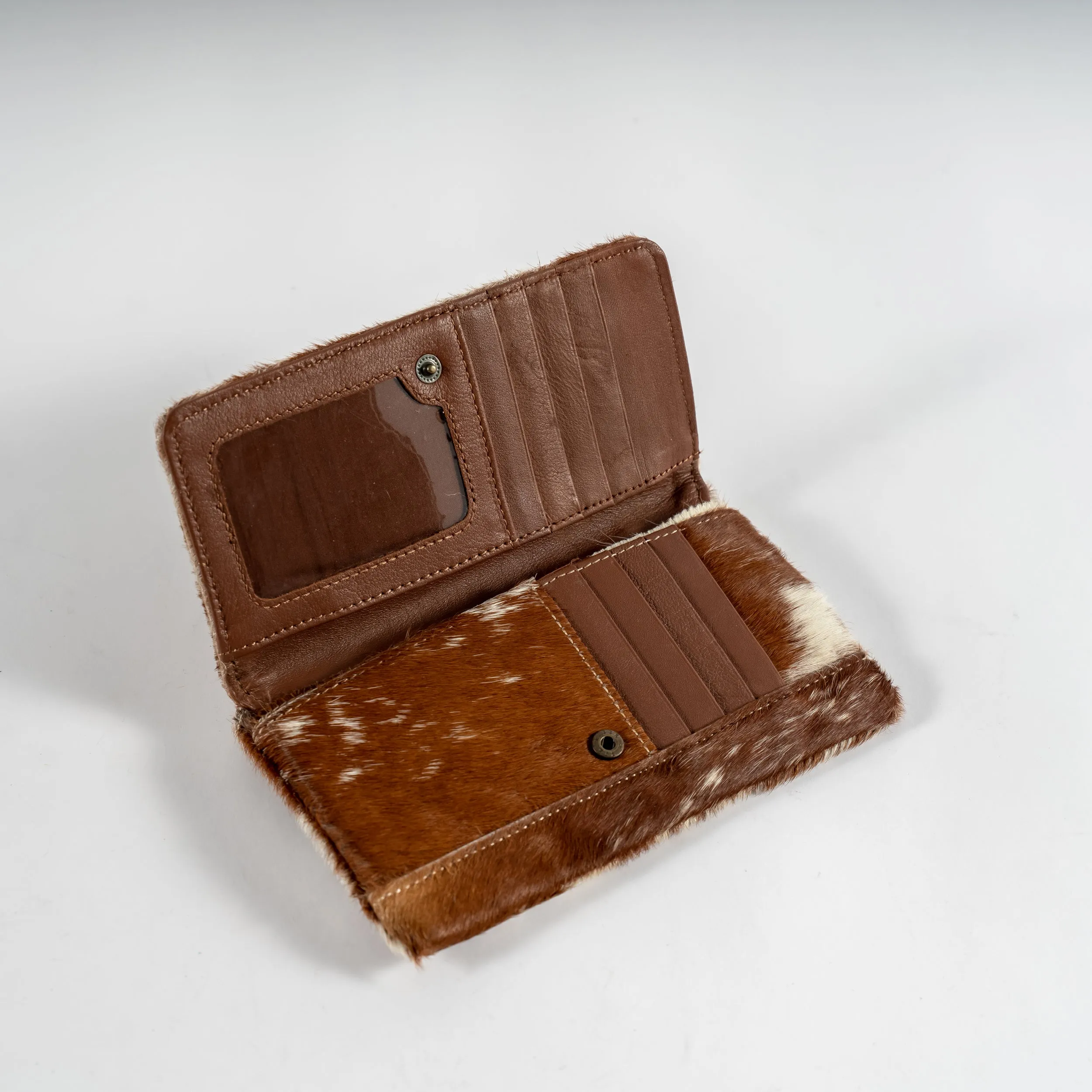 Cowhide Hand-Tooled Wallet