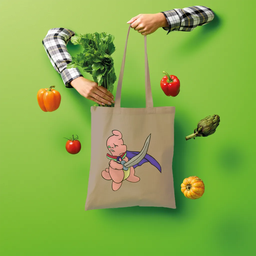 Curswordsman Shopper Tote Bag