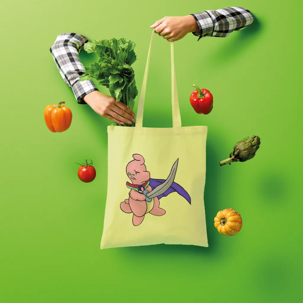 Curswordsman Shopper Tote Bag