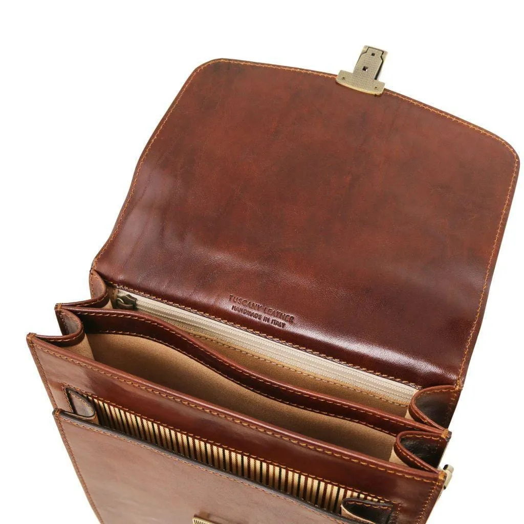 David - Leather Crossbody Bag - large size | TL141424