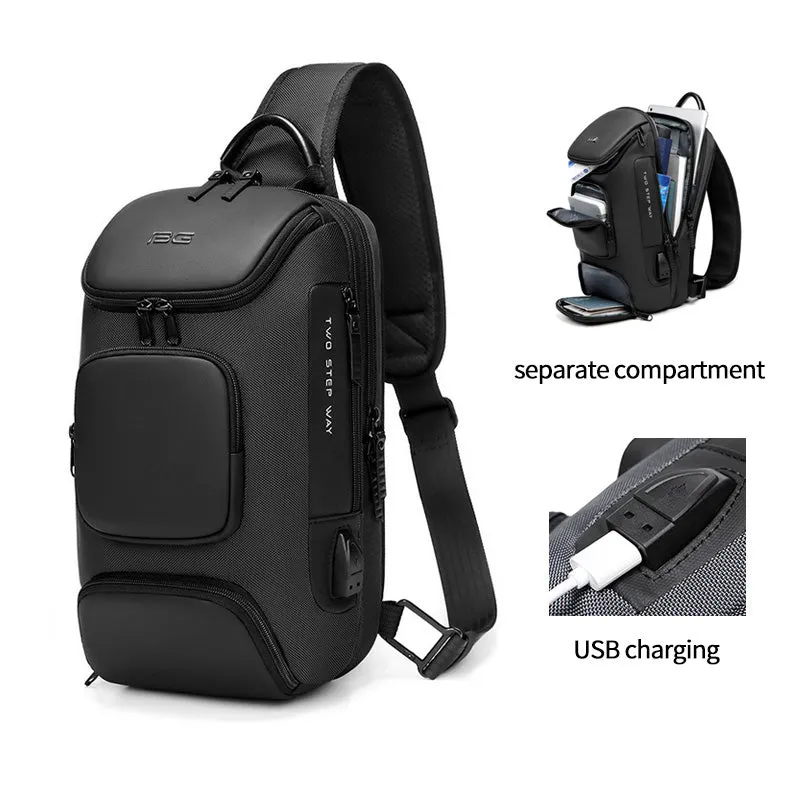 Fashion crossbody sling bag for men