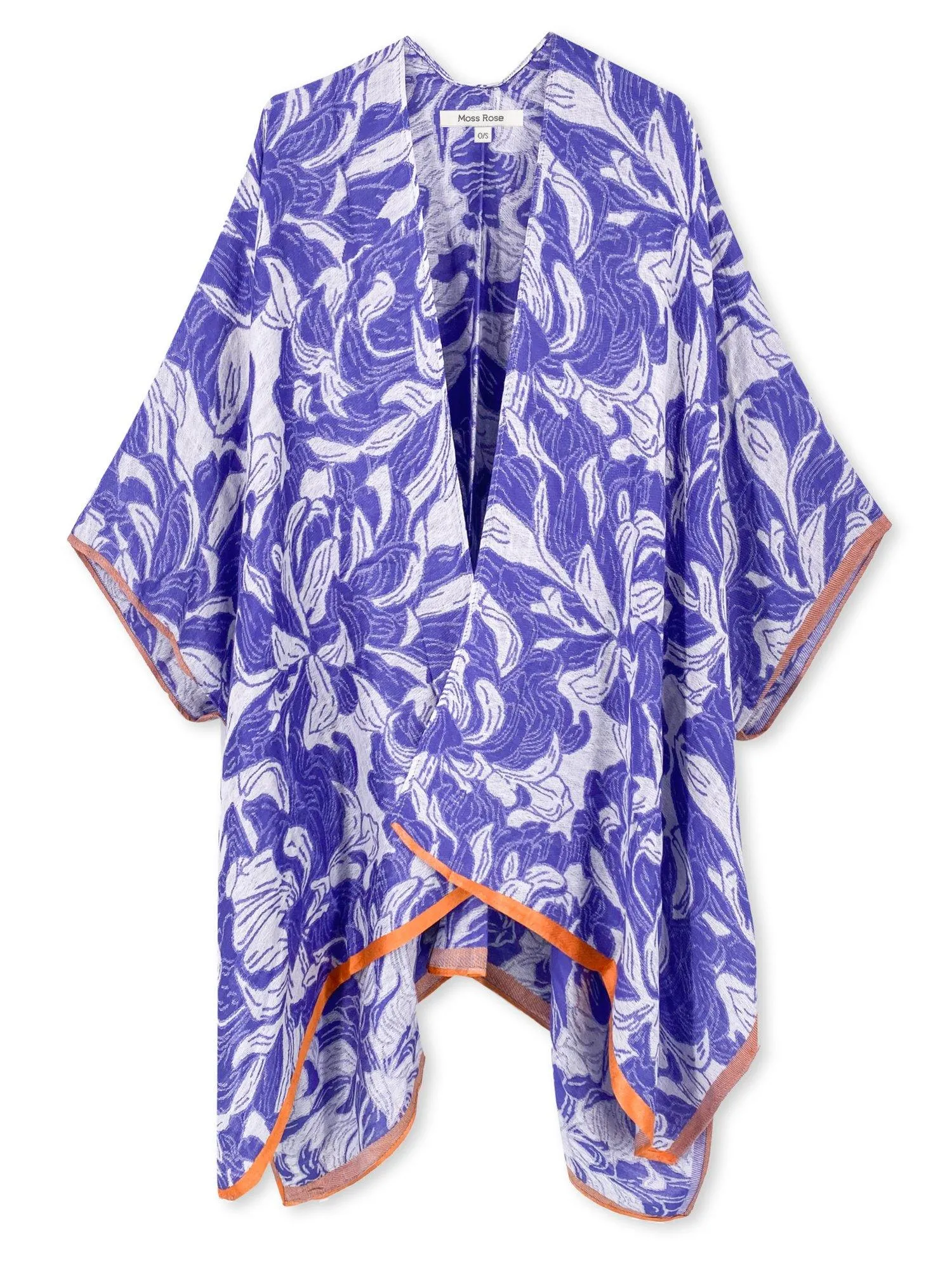 Floral Boho Lightweight Travel Shawl