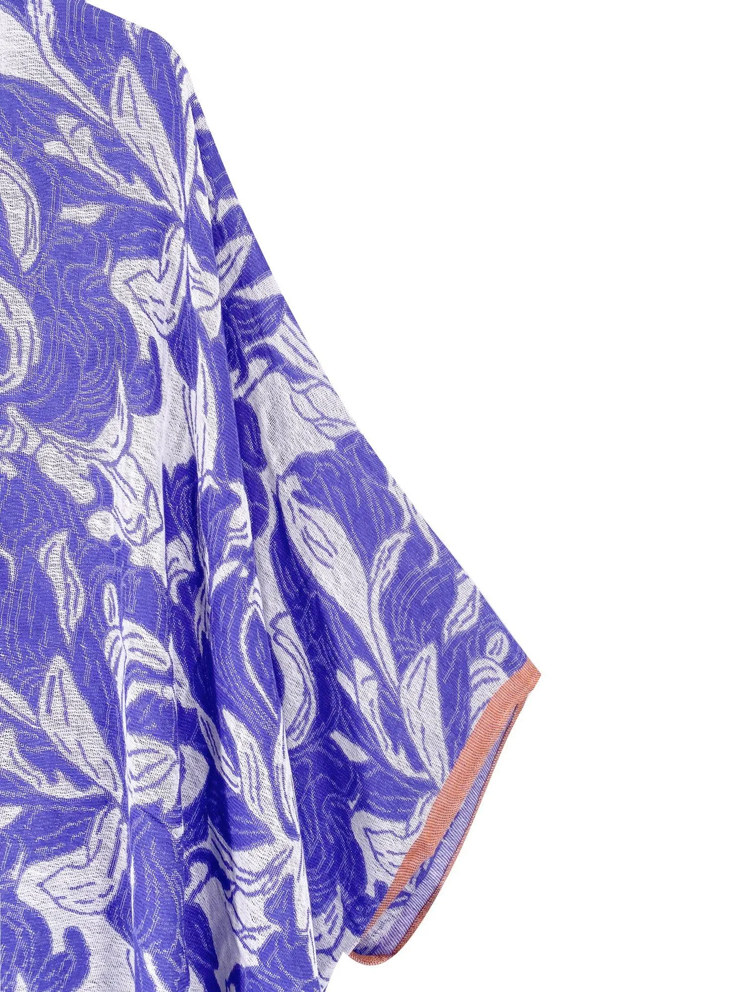 Floral Boho Lightweight Travel Shawl