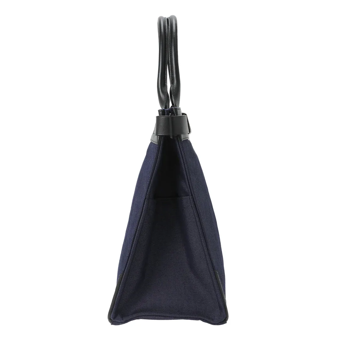 FORK 2WAY TOTE BAG (L) NAVY