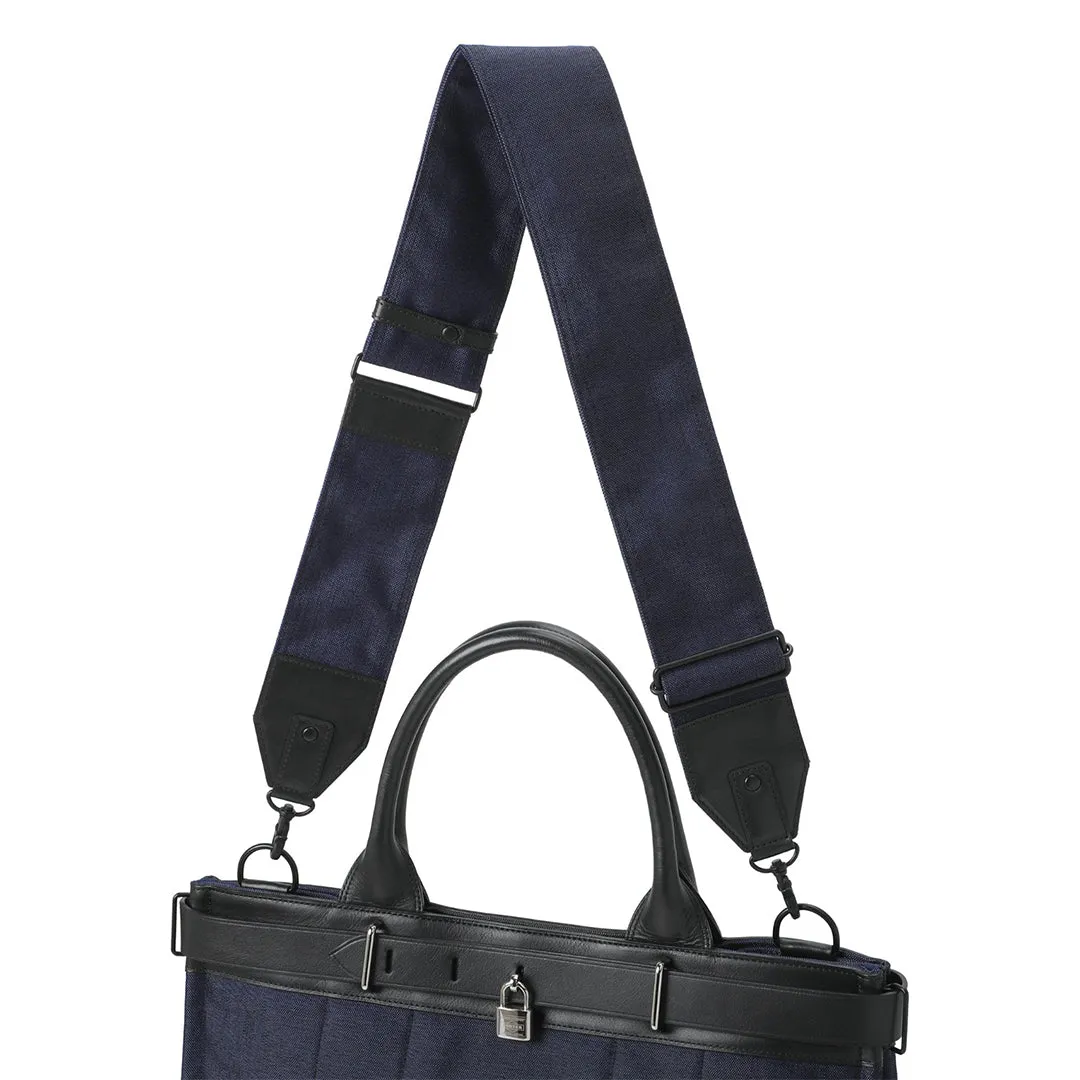 FORK 2WAY TOTE BAG (L) NAVY