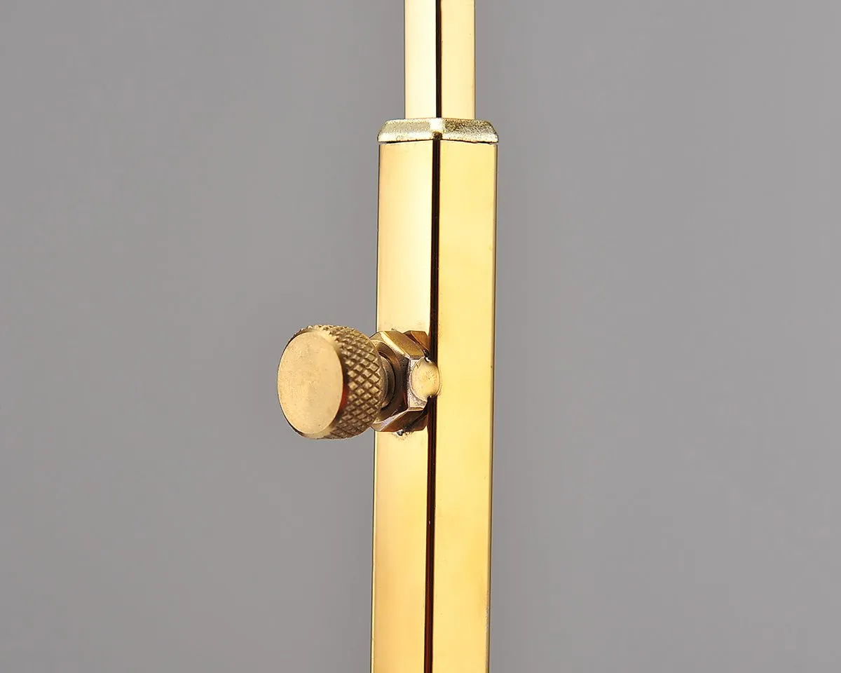 Handbag Rack Display - Set of Two Adjustable Gold Handbag Display Stand