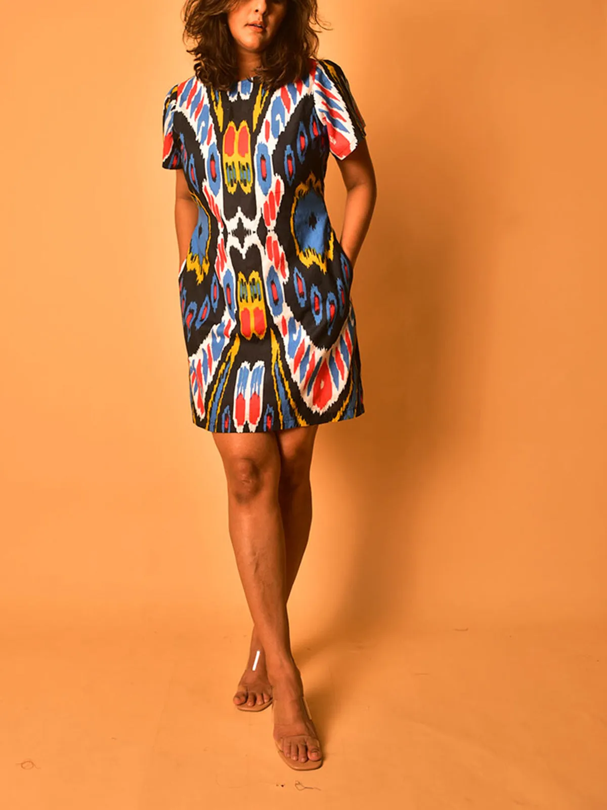 Jackie Short Dress Multi-Color