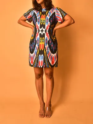 Jackie Short Dress Multi-Color
