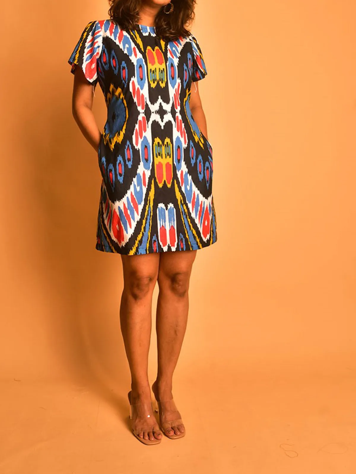 Jackie Short Dress Multi-Color