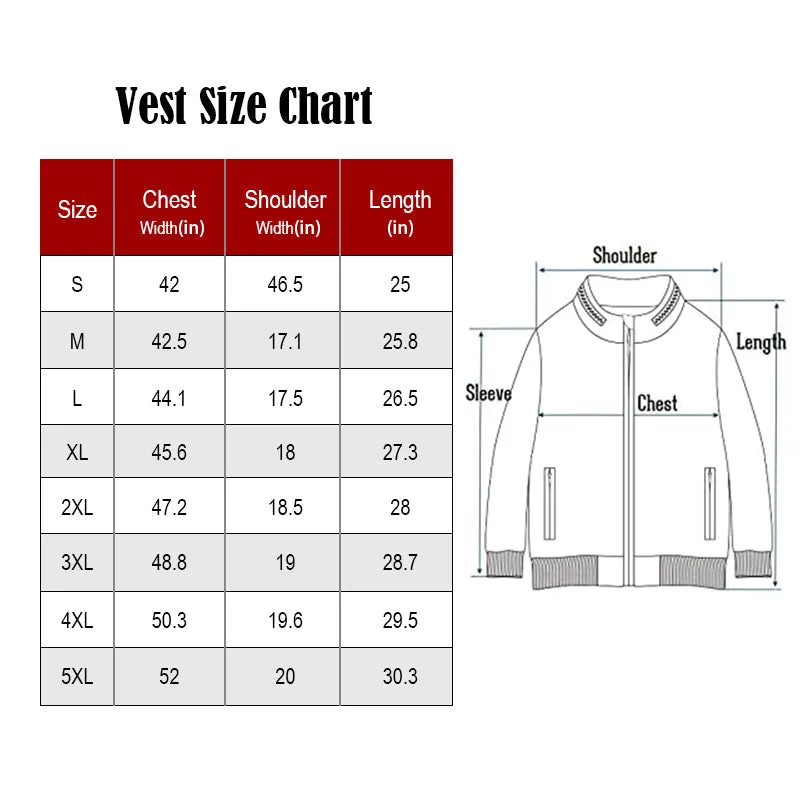 Mens Lightweight Travel Work Vest