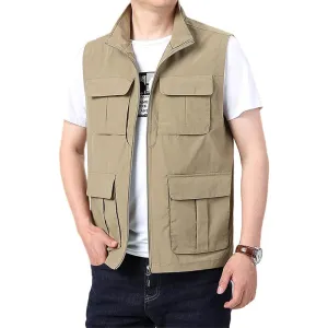 Mens Lightweight Travel Work Vest