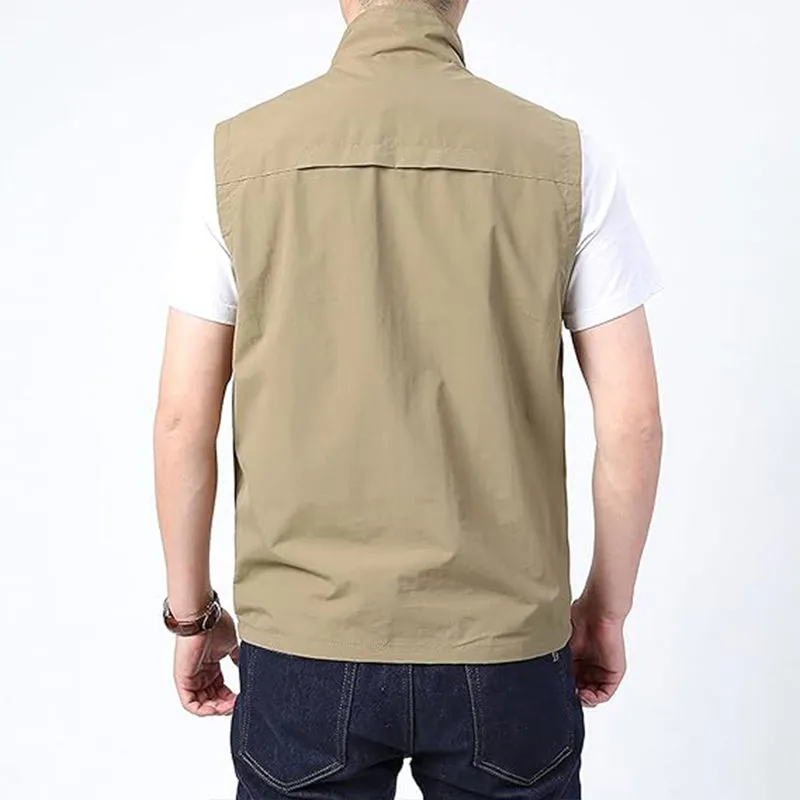 Mens Lightweight Travel Work Vest