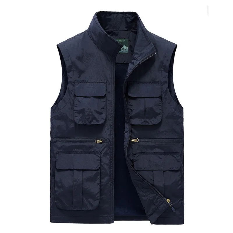 Mens Lightweight Travel Work Vest