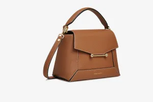 Mosaic Bag - Tan with Vanilla Stitch