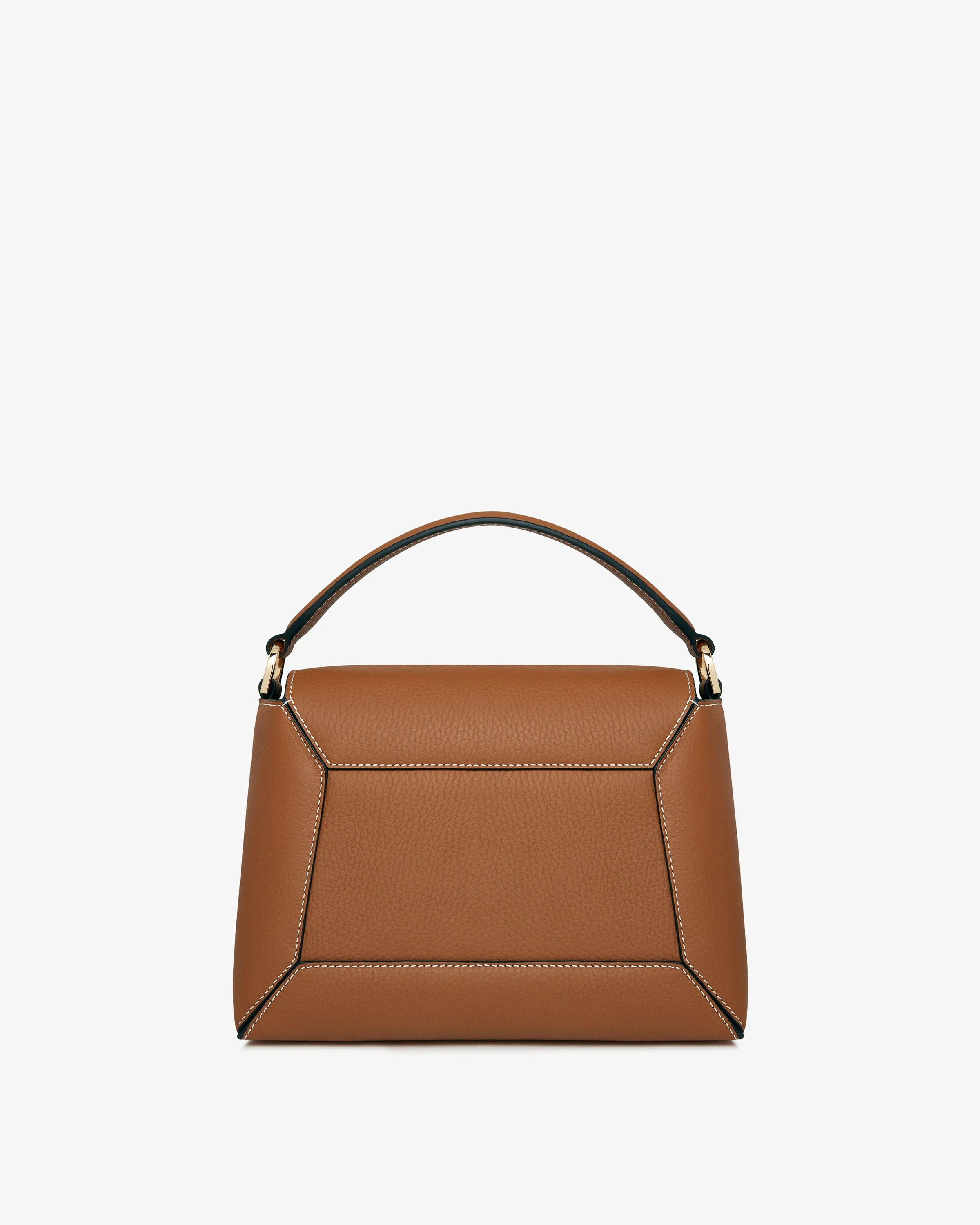 Mosaic Bag - Tan with Vanilla Stitch