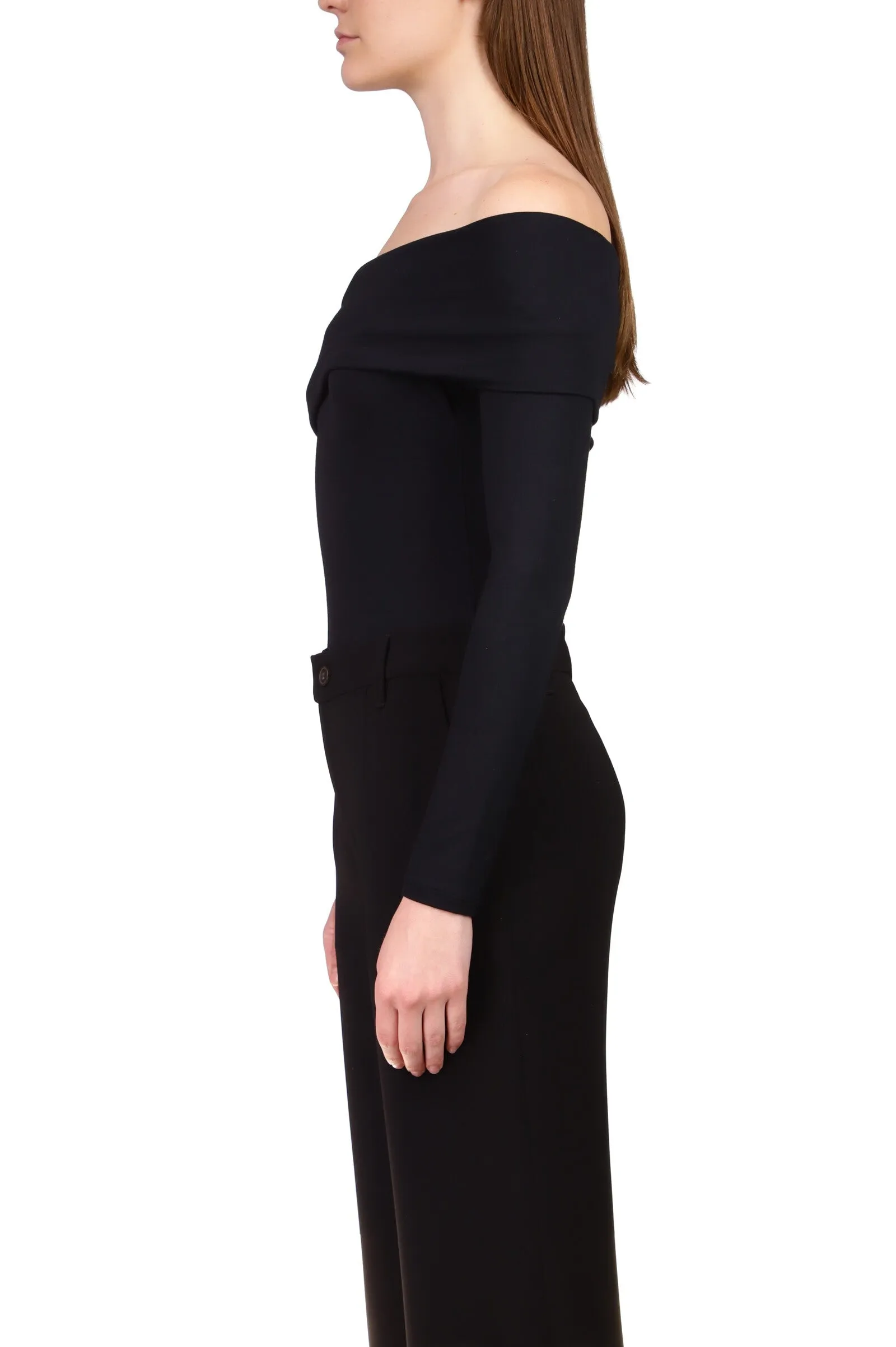 Off Shoulder Ballet Top