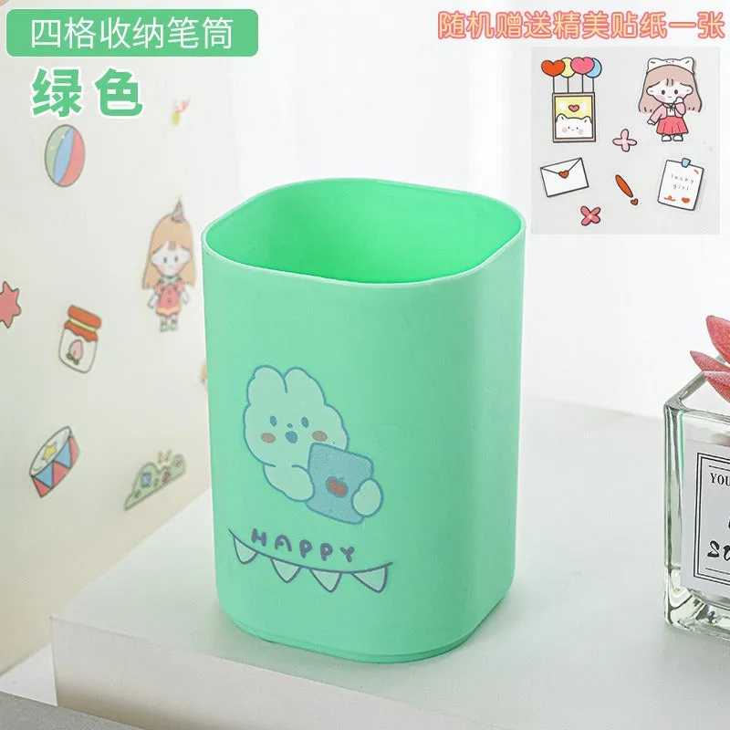 Pastel Color Simple Pen Holder