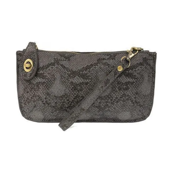 Python Mini Crossbody Wristlet Clutch