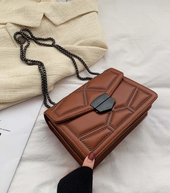 Rivet Chain Small Bag