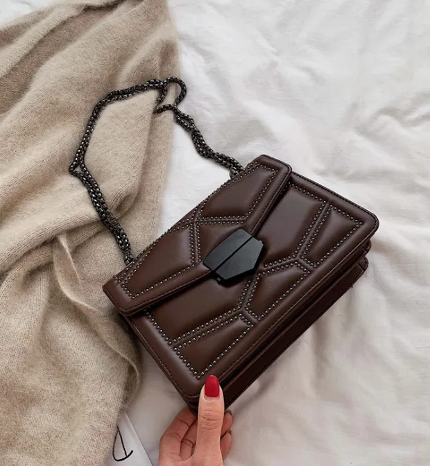 Rivet Chain Small Bag