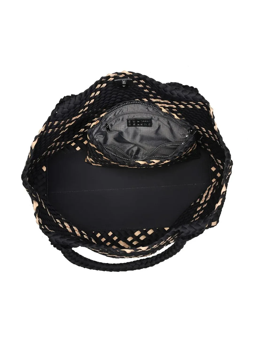 Sky's The Limit Large Tote - Black Nude