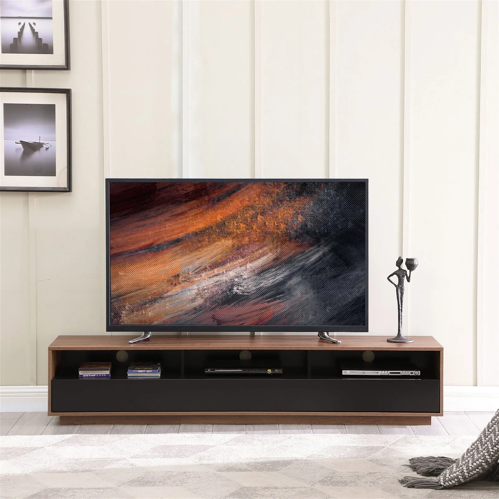 SUAVE1800 Entertainment Unit Dark Oak by Tauris™