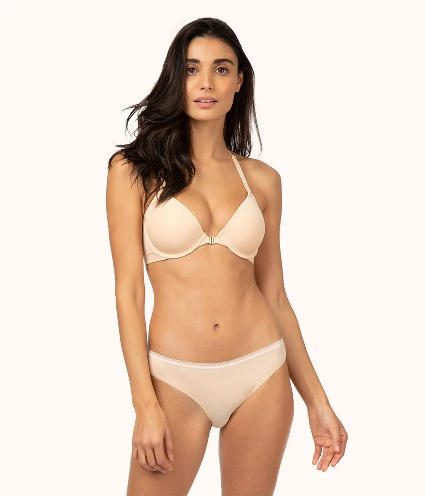 The Front Close No-Wire Bra Bundle: Jet Black/Toasted Almond