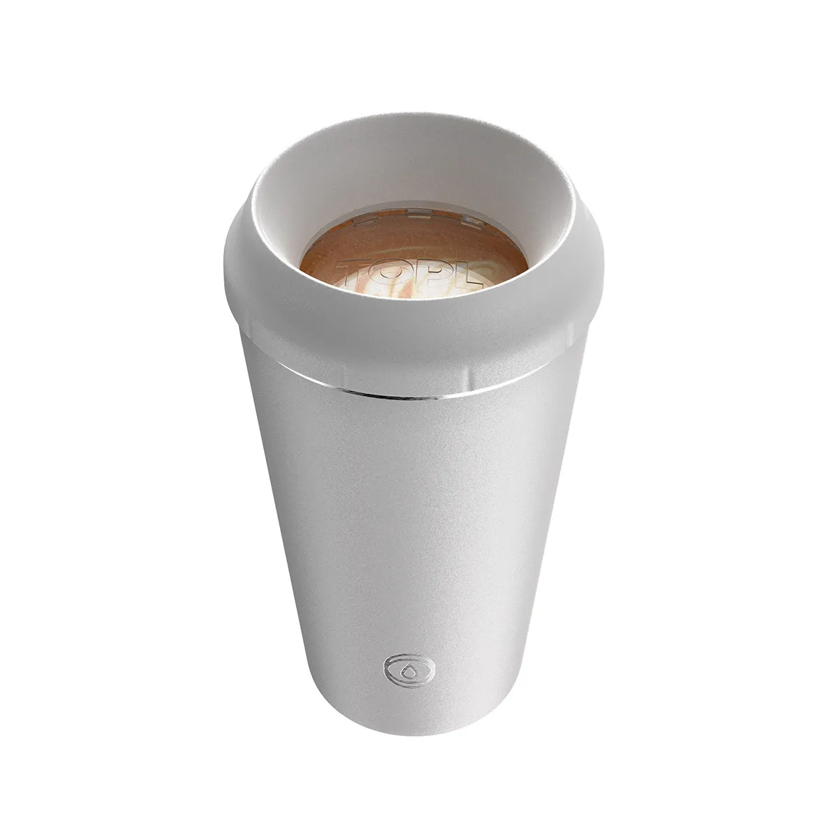 TOPL Flow360° / Stroll Reusable Cup - Stone 12oz (Project Waterfall)