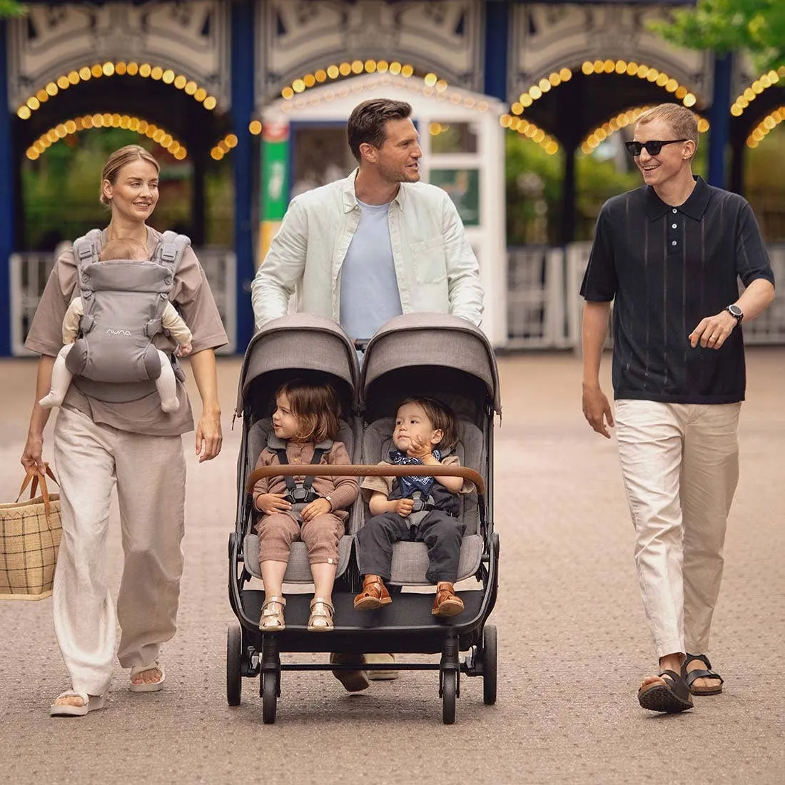 TRVL Dubl Side-by-Side Stroller by Nuna
